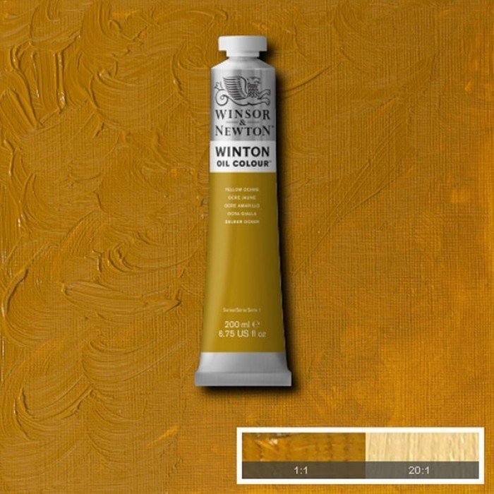 Winsor & Newton Winton 200 ml Yağlı Boya No:44 Yellow Ochre