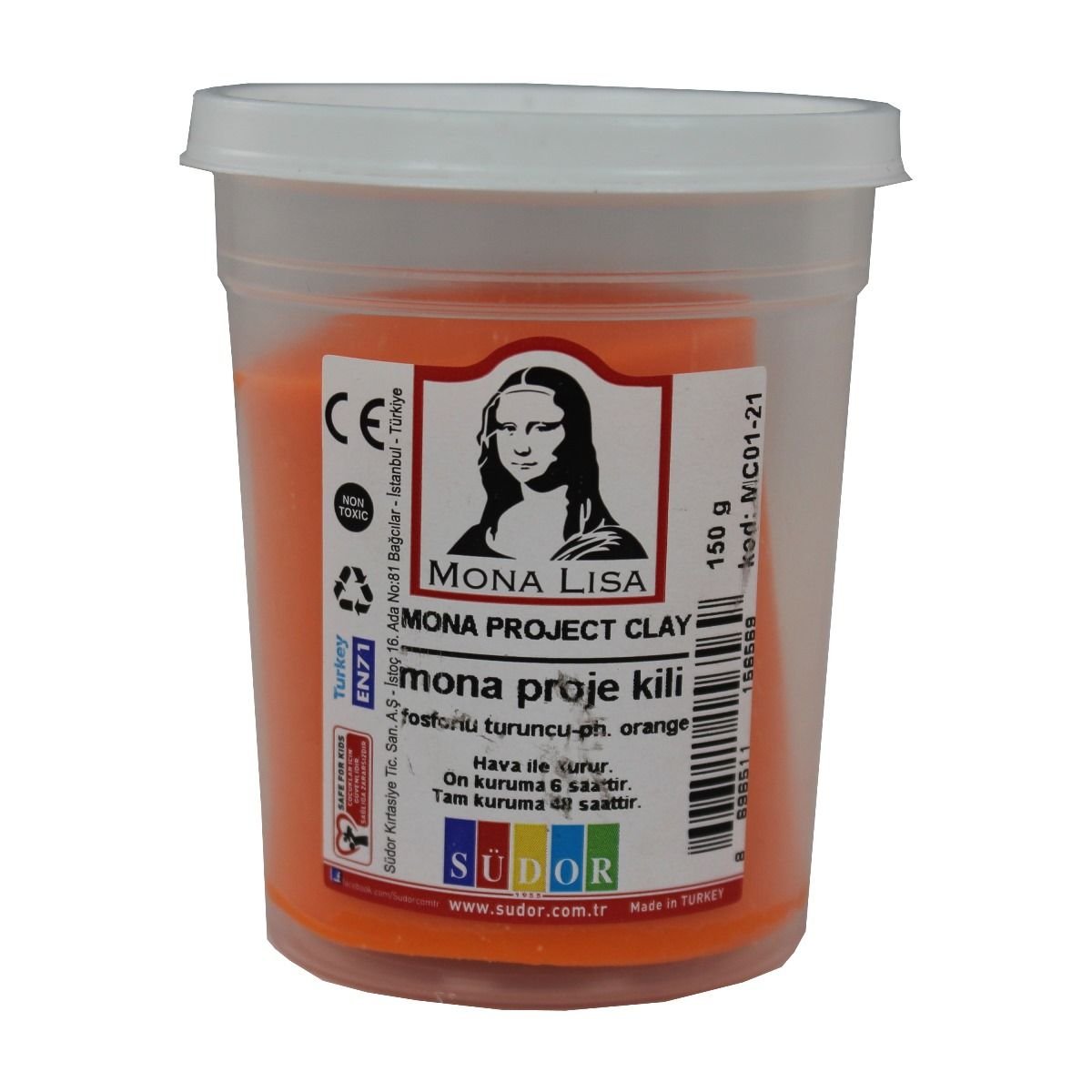 Südor Mona Lisa Proje Kili Fosforlu Turuncu 150 gr