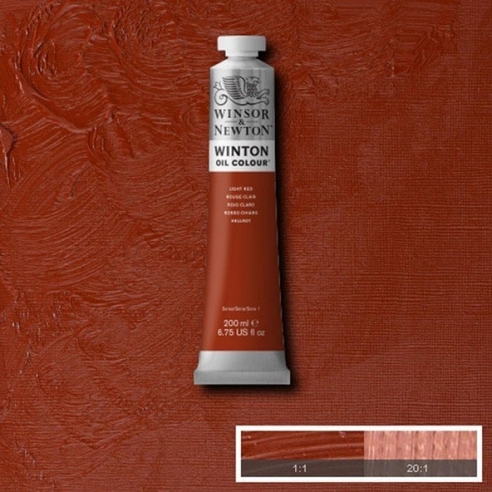 Winsor & Newton Winton 200 ml Yağlı Boya No:27 Light Red