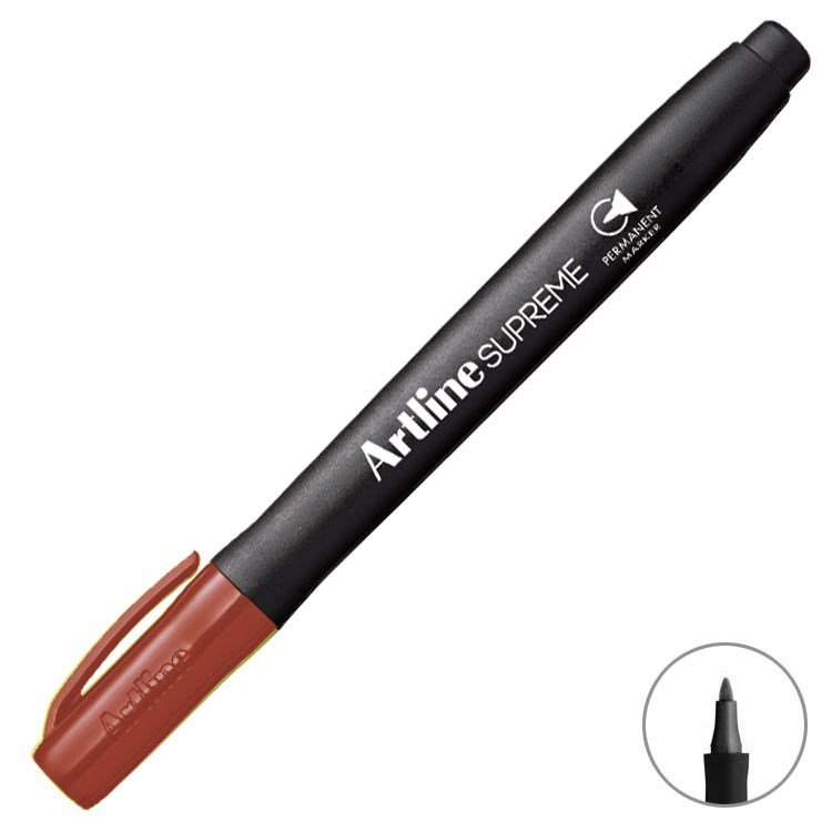 Artline Supreme Permanent Marker 1 mm Kahverengi