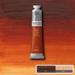 Winsor & Newton Winton 200 ml Yağlı Boya No:2 Burnt Sienna