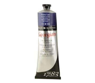 Daler Rowney Georgian Yağlı Boya 225ml 142-Primary Cyan (Phtalo Blue)