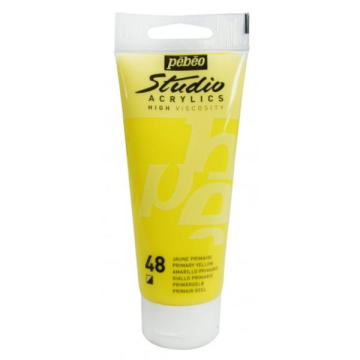 Pebeo Studio Akrilik Boya 100ml - 48 Primary Yellow