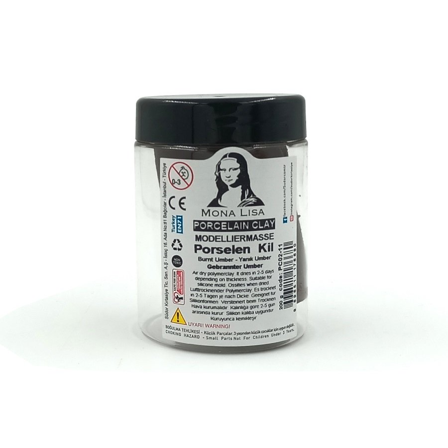 Südor Mona Lisa Porselen Kili 200gr Yanık Amber