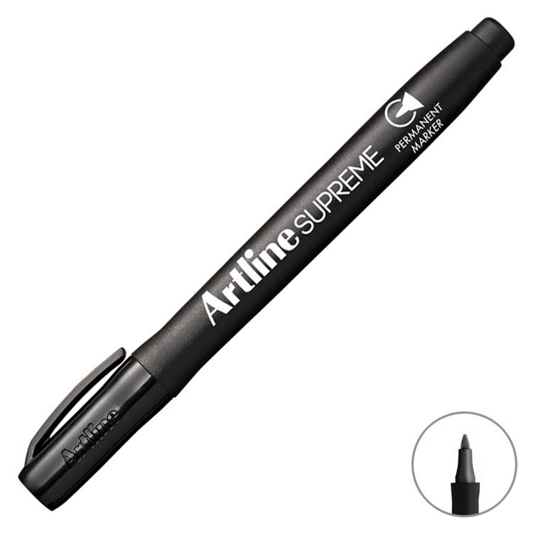 Artline Supreme Permanent Marker 1 mm Siyah