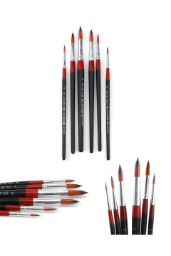 Art Desgin Sentetik Yuvarlak Uçlu Fırça No 11