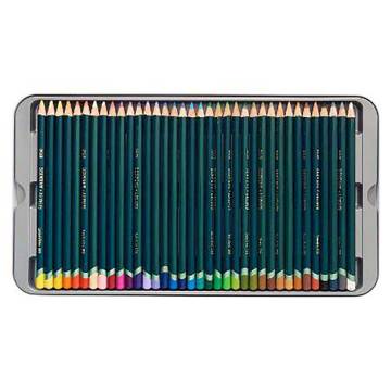 Derwent Artists Kuru Boya Kalemi Metal Kutu 36'lı