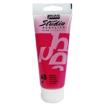 Pebeo Studio Akrilik Boya 100ml - 45 Vivid Pink