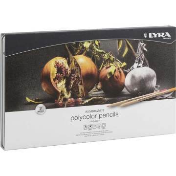Lyra Rembrandt Polycolor Kuru Boya Kalemi Metal Kutu 72'li