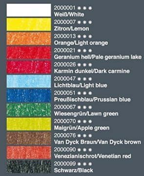 Lyra Rembrandt Polycolor Kuru Boya Kalemi Metal Kutu 12'li