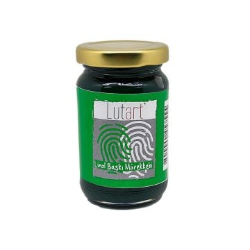 Lutart Linol Baskı Mürekkebi Yeşil 100 ml