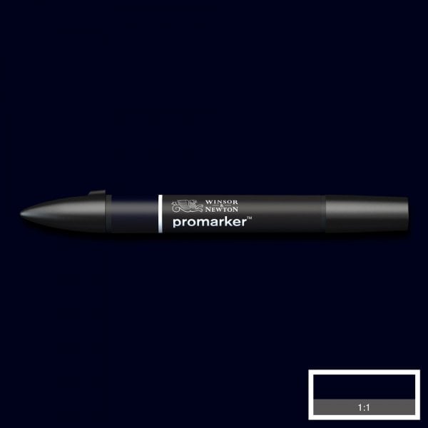 Winsor Newton Promarker Kalem XBB Blue Black