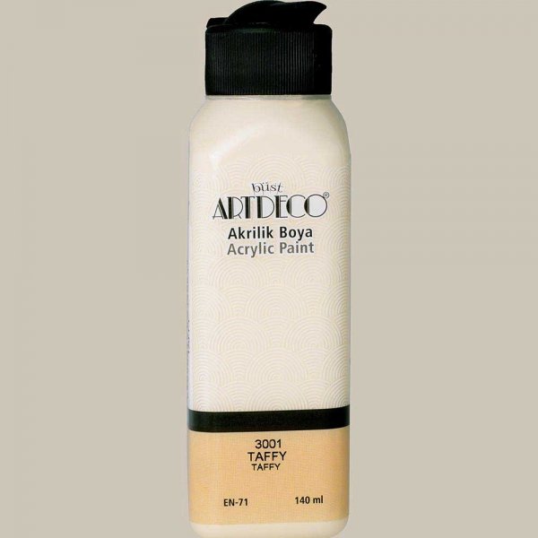 Artdeco Yeni Formül Akrilik Boya 140 ml 3001 Taffy