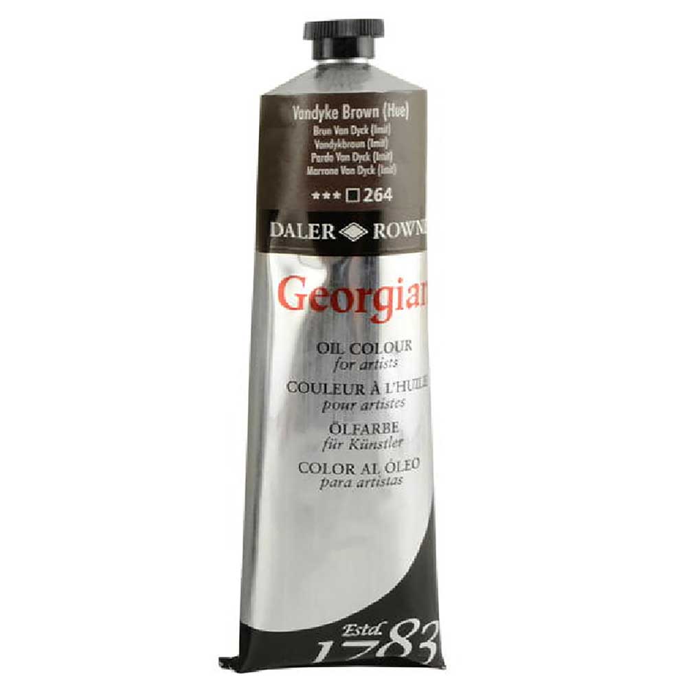 Daler Rowney Georgian Yağlı Boya 225ml 264-Vandyke Brown Hue
