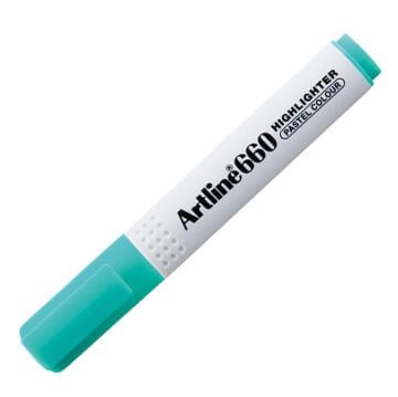 Artline 660 Fosforlu Kalem Kesik Uç:1,0-4,0mm Pastel Yeşil