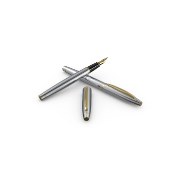 Scrikss 35 Dolma Kalem Gold Krom Lüks Kutuda