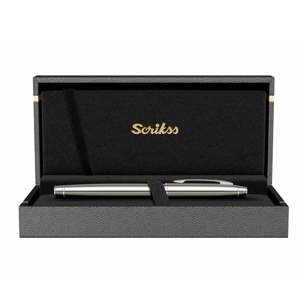 Scrikss 35 Dolma Kalem Gold Krom Lüks Kutuda