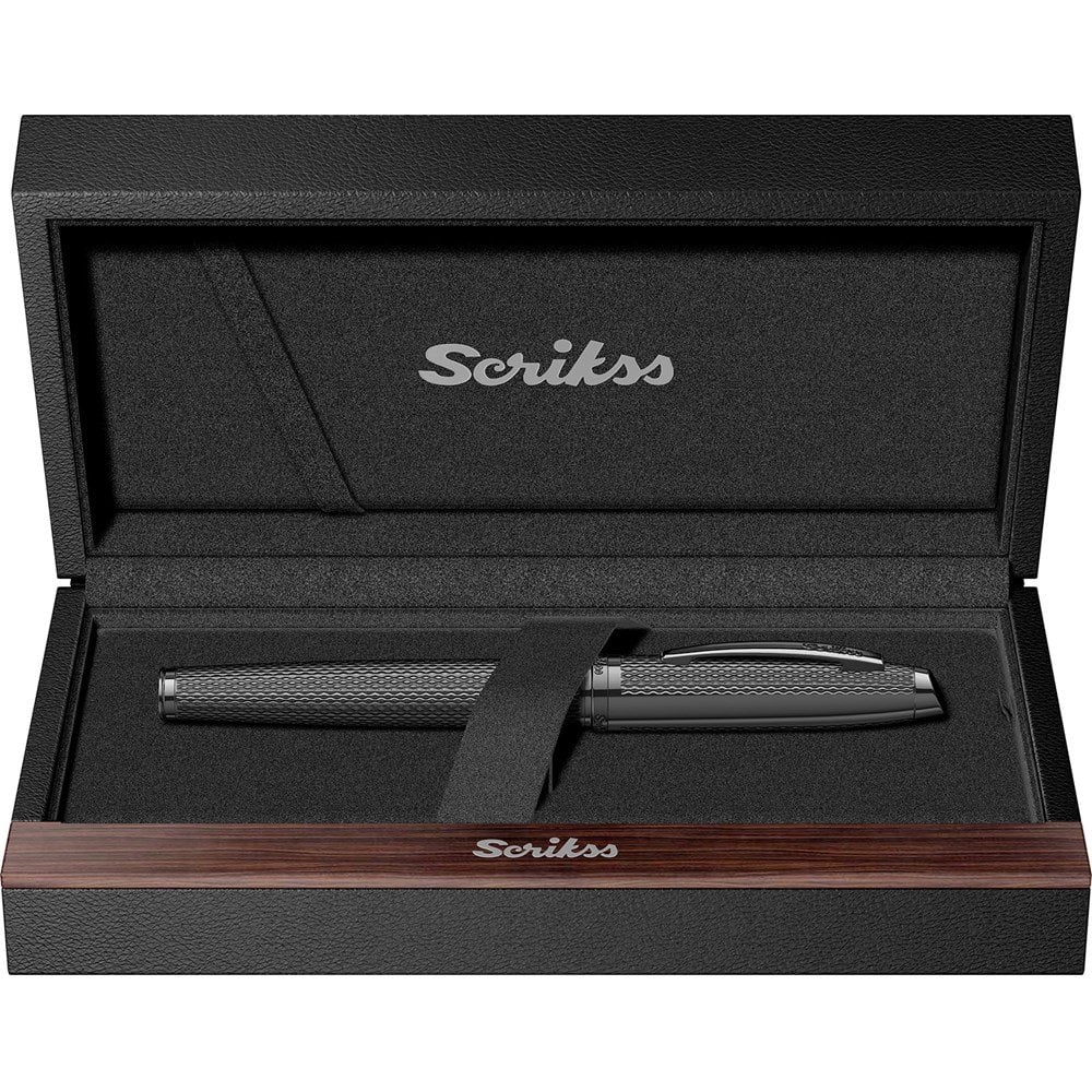 Scrikss Özel 390 Roller Tükenmez Kalem Mat Siyah
