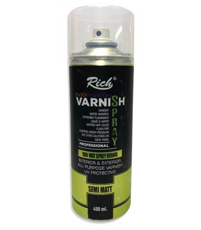 RİCH SPREY VERNİK YARI MAT 400ML