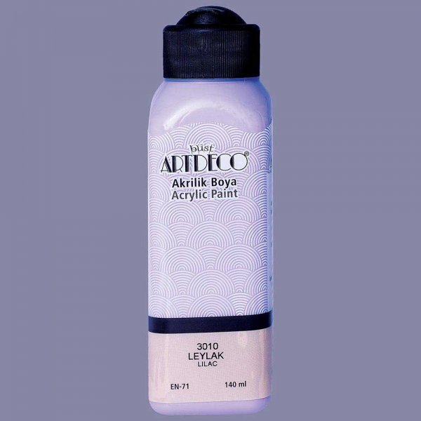 Artdeco Yeni Formül Akrilik Boya 140 ml 3010 Leylak