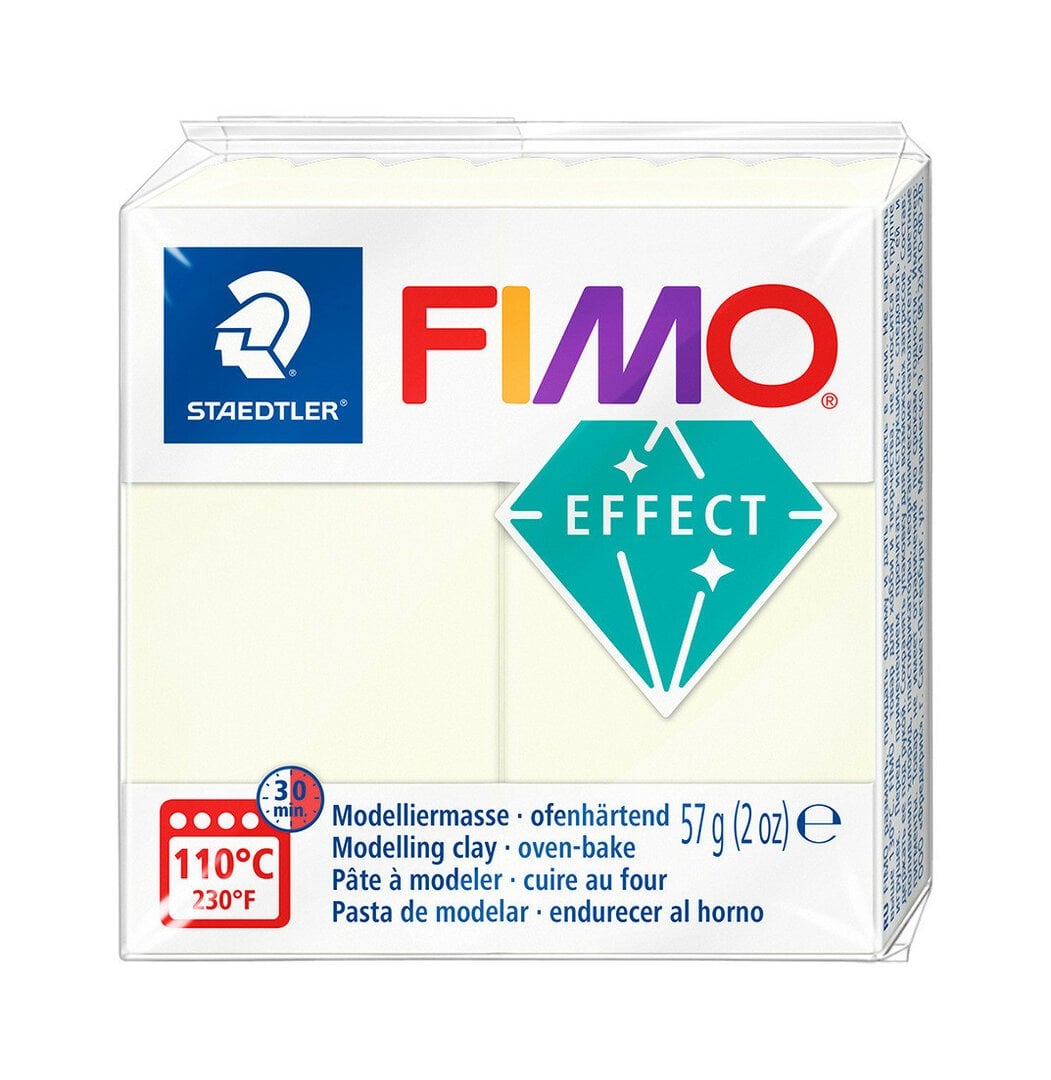 Staedtler Fimo Effect Polimer Kil 57Gr. 041 Glowin Dark Fosforlu Sarı