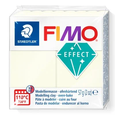 Staedtler Fimo Effect Polimer Kil 57Gr. 041 Glowin Dark Fosforlu Sarı
