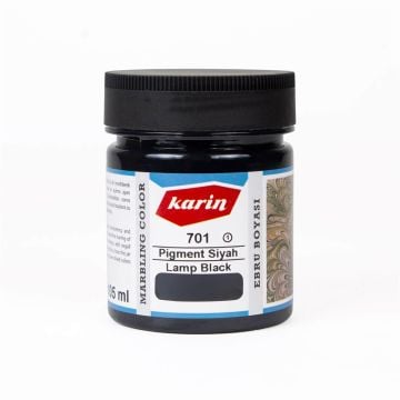 Karin Ebru Boyası 701 Pigment Siyah 105 ml