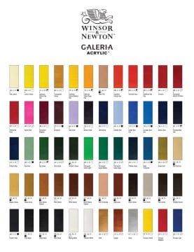 Winsor Newton Galeria Akrilik Boya 500ml 617 Silver