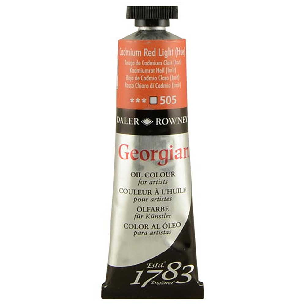 Daler Rowney Georgian Yağlı Boya 38ml 505-Cadmium Red Light Hue