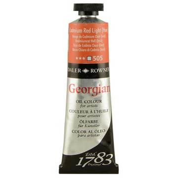 Daler Rowney Georgian Yağlı Boya 38ml 505-Cadmium Red Light Hue
