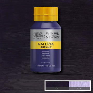 Winsor Newton Galeria Akrilik Boya 500ml 728 Winsor Violet