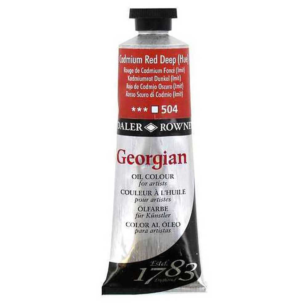 Daler Rowney Georgian Yağlı Boya 38ml 504-Cadmium Red Deep Hue