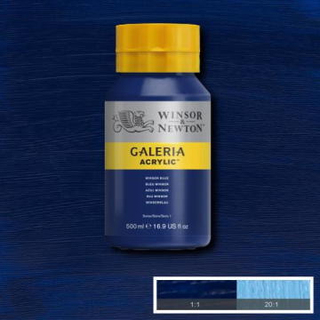 Winsor Newton Galeria Akrilik Boya 500ml 706 Winsor Blue