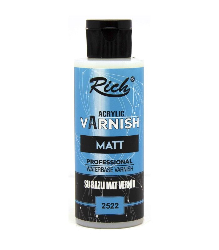 RİCH SU BAZLI MAT VERNİK 120ML
