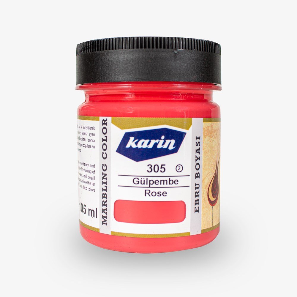 Karin Ebru Boyası 305 Gül Pembe 105 ml
