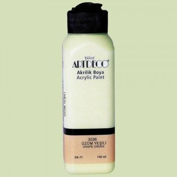 Artdeco Yeni Formül Akrilik Boya 140 ml 3036 Üzüm Yeşili