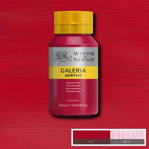 Winsor Newton Galeria Akrilik Boya 500ml 502 Permanent Rose