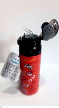 Muggle Pipetli Çelik Matara Tokyo Speed Desenli 550 ml