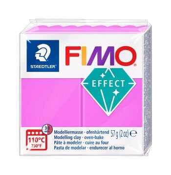 Staedtler Fimo Effect Polimer Kil 57Gr. 201 Glowin Dark Neon Fuşya