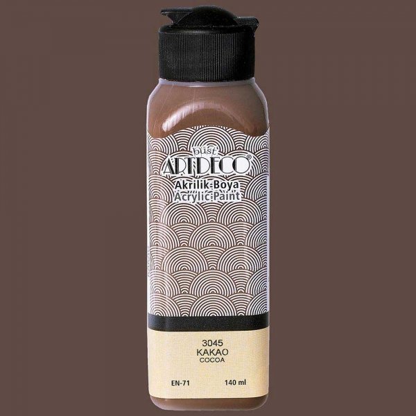 Artdeco Yeni Formül Akrilik Boya 140 ml 3045 Kakao