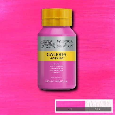 Winsor Newton Galeria Akrilik Boya 500ml 448 Opera Rose
