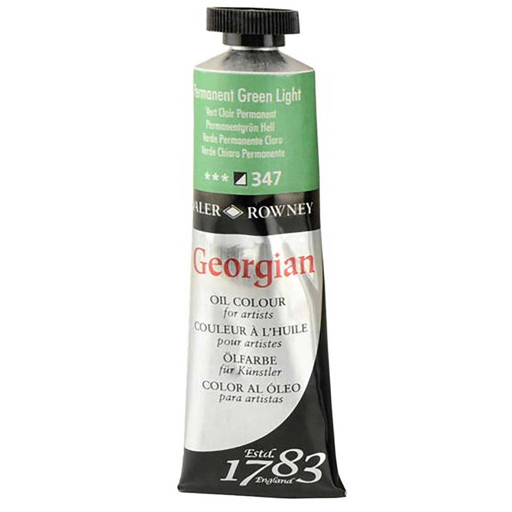 Daler Rowney Georgian Yağlı Boya 38ml 347-Permanent Green Light