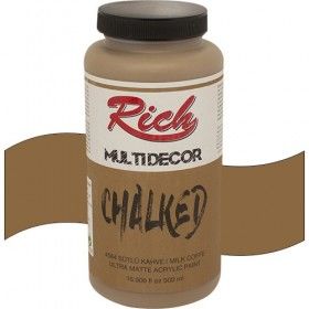 Rich Multi Dekor Chalked Boya 4584 - Sütlü Kahve 500 cc