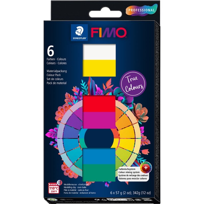 Staedtler Fimo Professional Modelleme Polimer Kil Seti 6x57Gr.