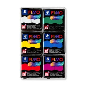 Staedtler Fimo Professional Modelleme Polimer Kil Seti 6x57Gr.