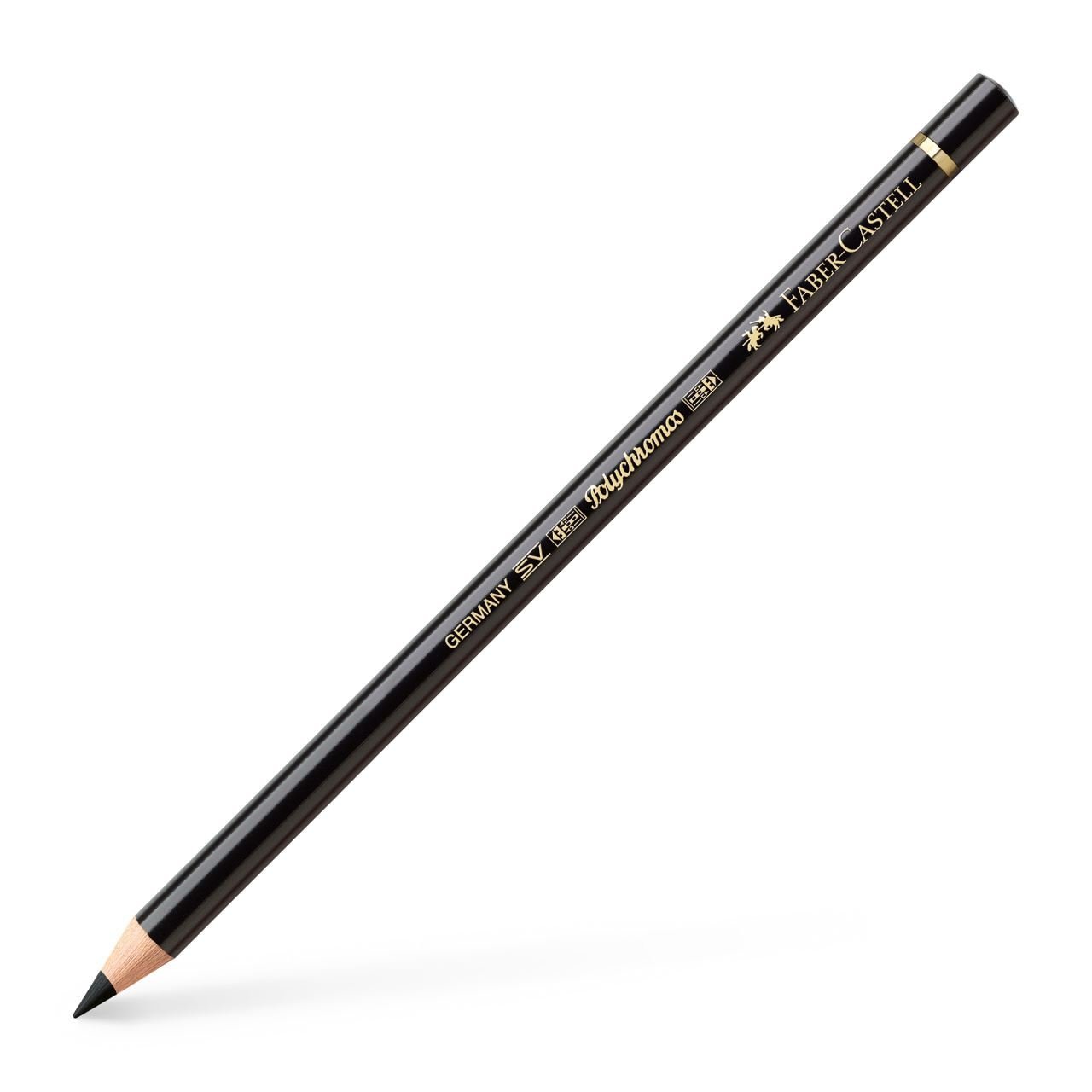 Faber Castell Polychromos Kuru Boya Kalemi 199 Siyah Black
