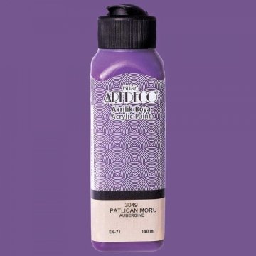 Artdeco Yeni Formül Akrilik Boya 140 ml 3049 Patlıcan Moru