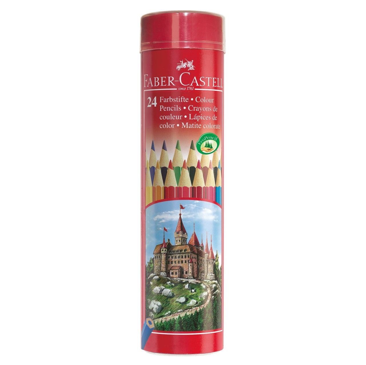 Faber Castell Metal Tüpte Kuru Boya Kalemi 24 Renk 116524