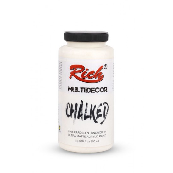 Rich Multi Dekor Chalked Boya 4508 - Kardelen 500 cc