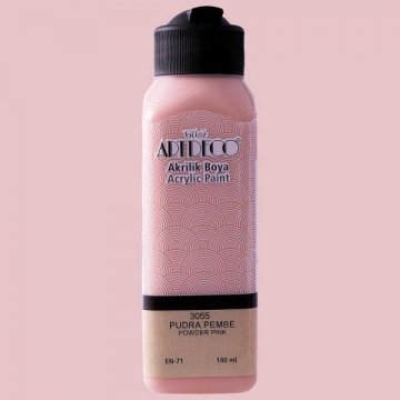 Artdeco Yeni Formül Akrilik Boya 140 ml 3055 Pudra Pembe